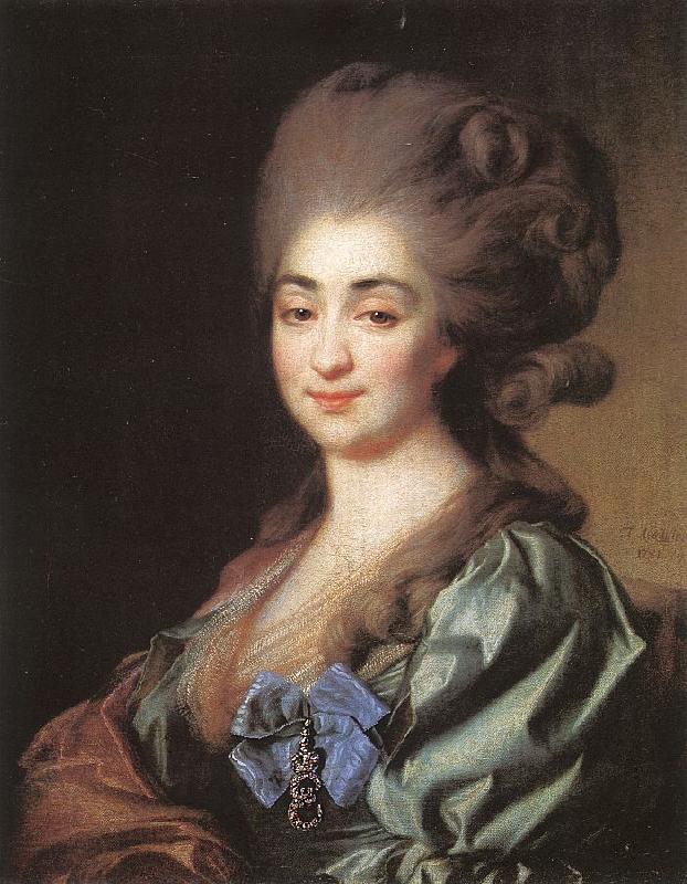 Levitsky, Dmitry Portrait of Princess Praskovia Repnina